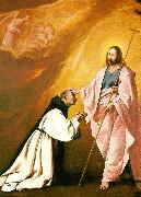 Francisco de Zurbaran jesus appears before fr .andres de salmeron France oil painting artist